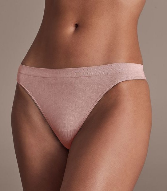 2 Pack Cotton Seamfree G-String Briefs
