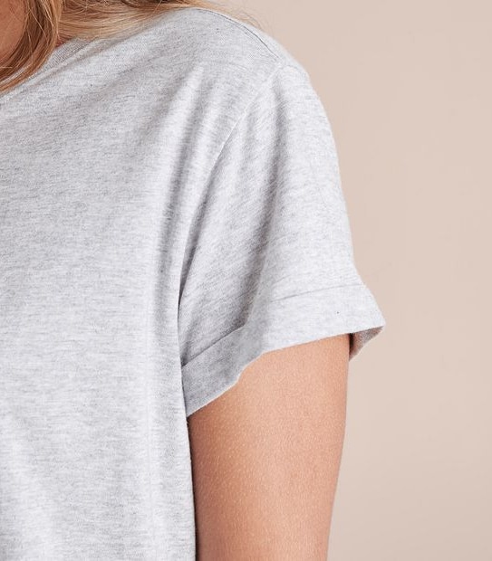 Cotton/Modal Relaxed T-Shirt