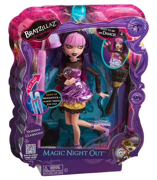 Bratzillaz Magic Night Out Doll - Clairvoya