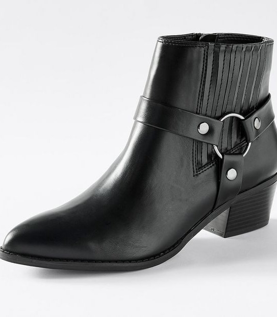 Lily Loves Baxter Stirrup Boots - Black
