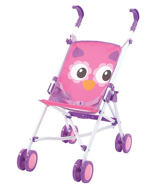 Doll Umbrella Stroller Zoo Assorted