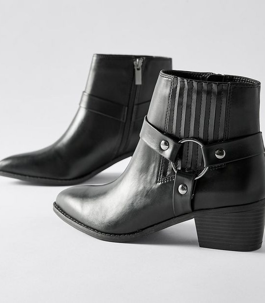 Lily Loves Baxter Stirrup Boots - Black