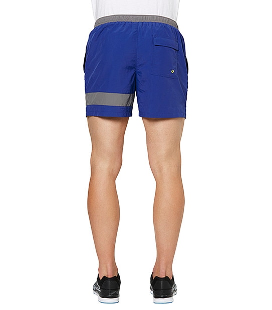 Men's Target Active Swim Shorts - Cobalt Stripe