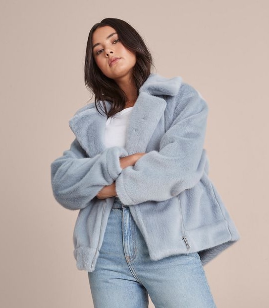 Lily Loves Fluffy Biker Jacket
