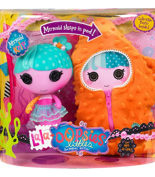 Lala-Oopsies Mermaid Littles Doll- Kelp