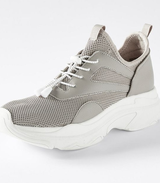 Lily Loves Pacific Chunky Sneakers - Mushroom Brown