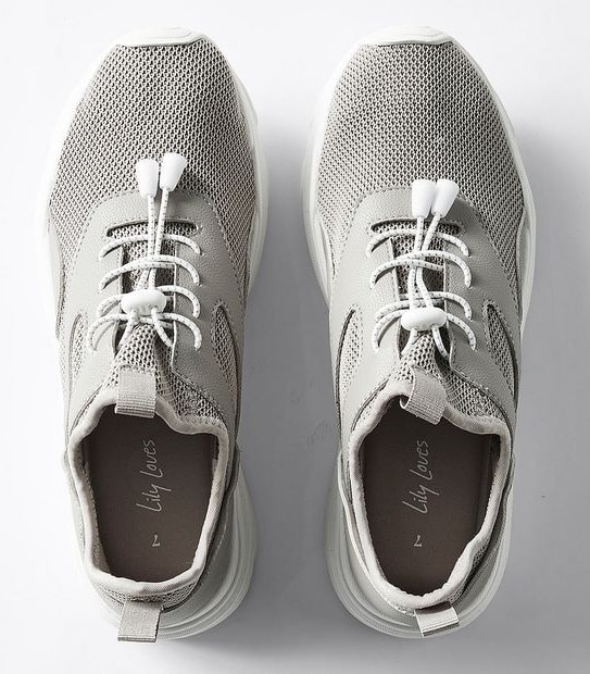Lily Loves Pacific Chunky Sneakers - Mushroom Brown
