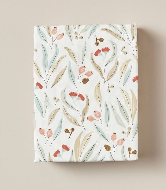 bub. Bamboo Fitted Cot Sheet