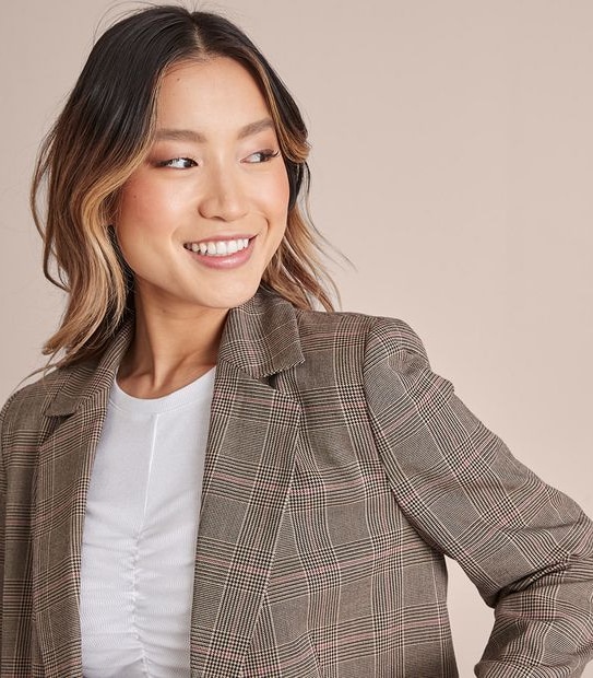 Lily Loves Casual Boyfriend Blazer