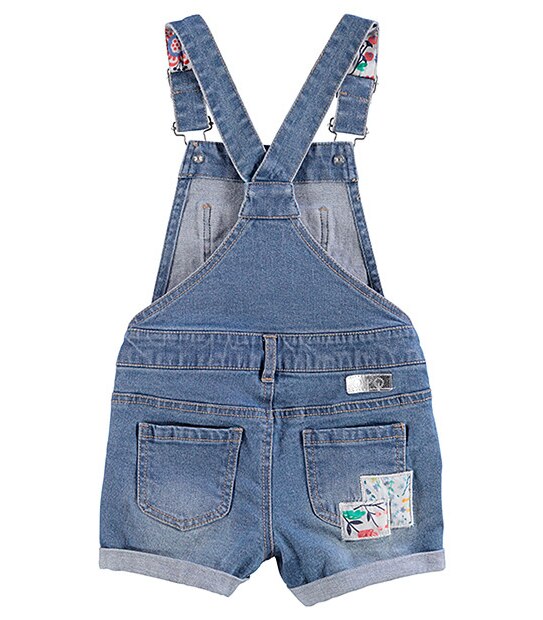 Denim Patchwork Shortall 2 of 3