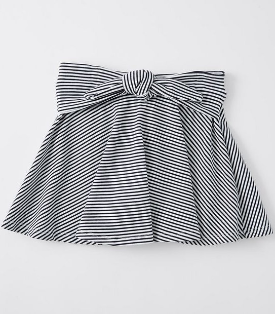 Striped Skater Skort
