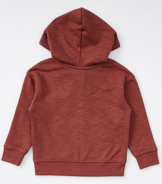 Chasing Rainbows Zip Hoodie - Rust