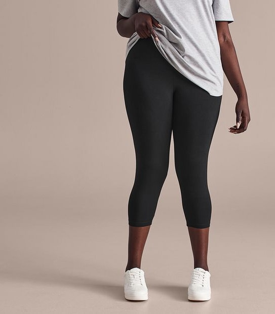 Curve Organic Cotton 3/4 Length Leggings