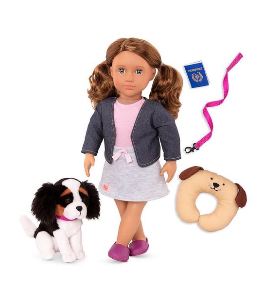 Our Generation Deluxe 45cm/18in Doll & Pet - Maddie