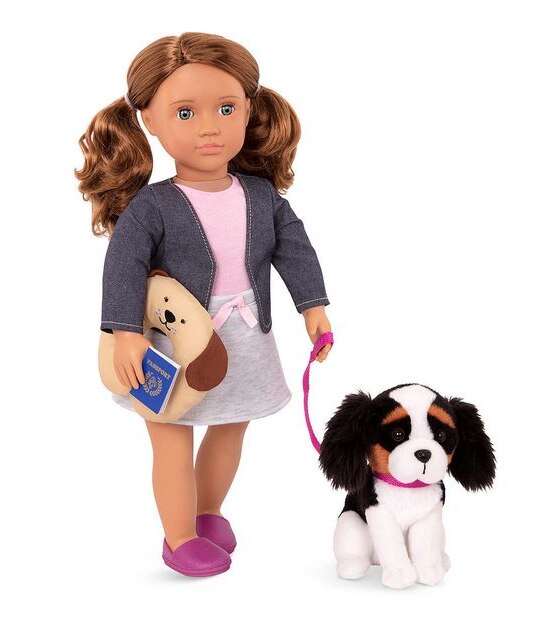 Our Generation Deluxe 45cm/18in Doll & Pet - Maddie