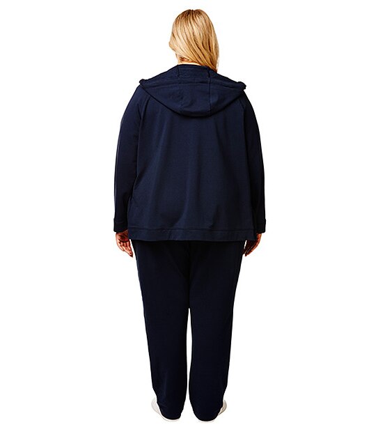 Belle Curve Hoodie - Peacoat 2 of 5