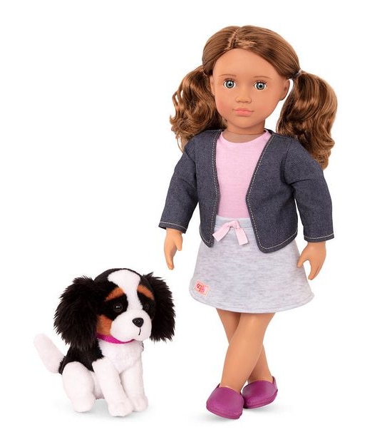 Our Generation Deluxe 45cm/18in Doll & Pet - Maddie