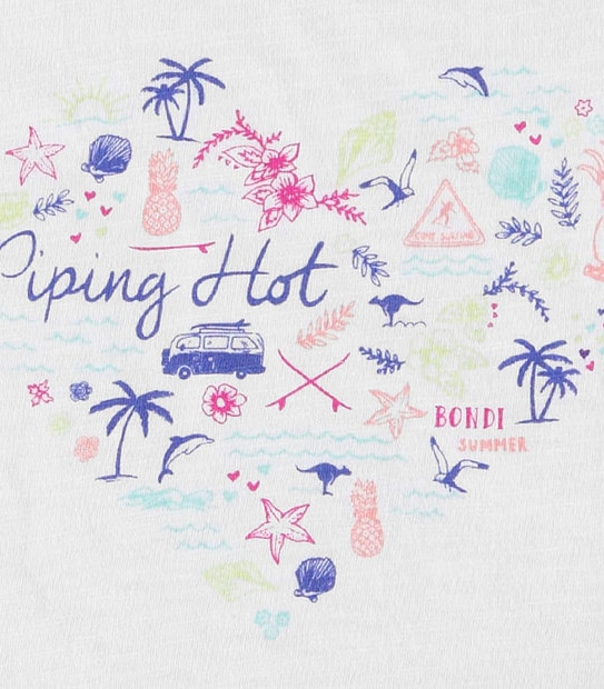 Piping Hot Side Pocket Short Sleeve T-Shirt