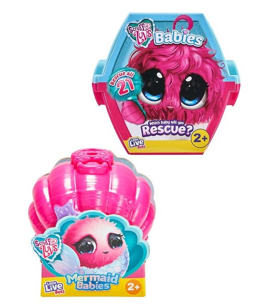 Little Live Pets Scruff-a-Luvs - Babies Single Pack - Assorted*