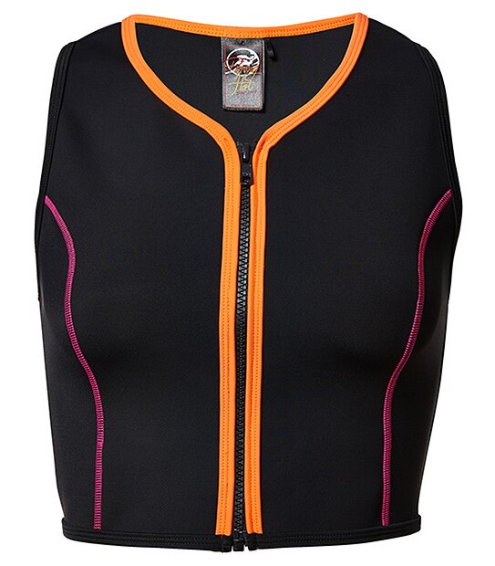 Piping Hot Neo Crop Rash Vest 