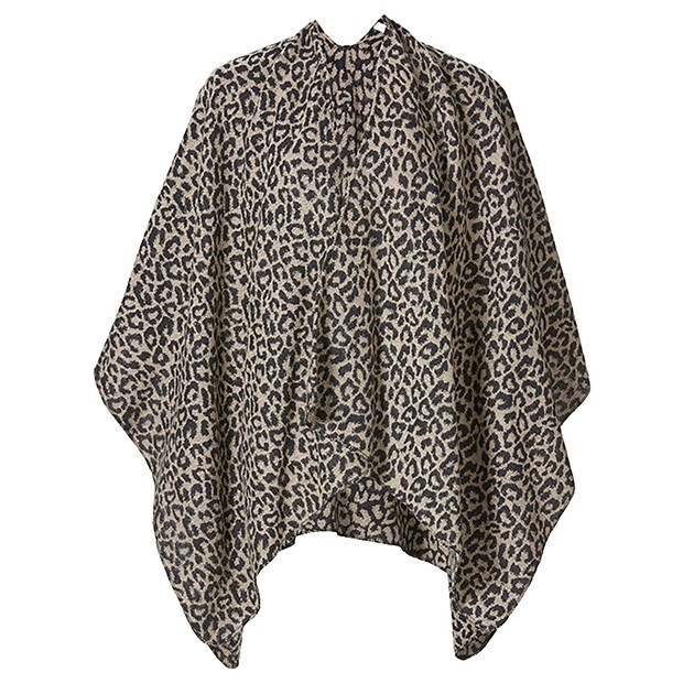 Leopard Jacquard Wrap Leopard Jacquard Wrap