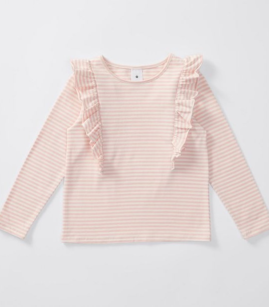 Frill Shoulder 2 Pack Long Sleeve Top