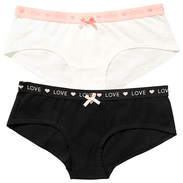 Lily Loves 2 Pack Glory Boyleg Briefs Lily Loves 2 Pack Glory Boyleg Briefs