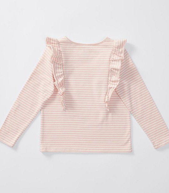 Frill Shoulder 2 Pack Long Sleeve Top
