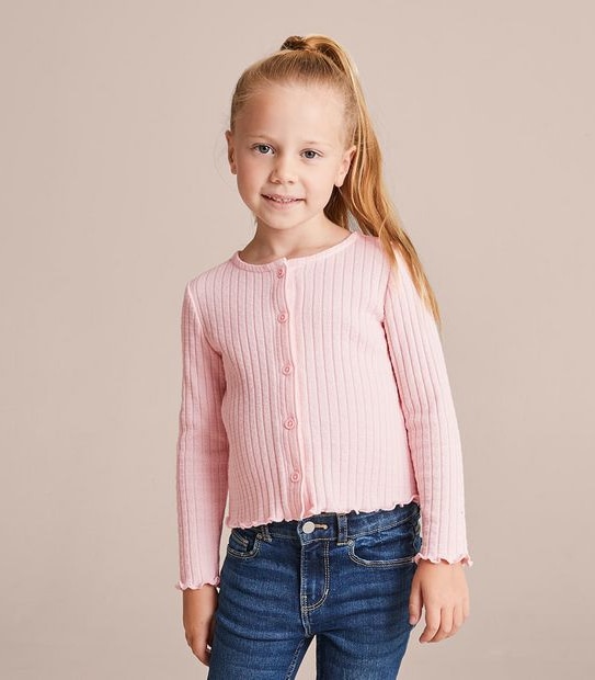 Rib Knit Cardigan 1 of 5