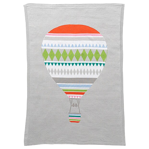 Fly Away Pram Jacquard Knit Blanket Target Australia