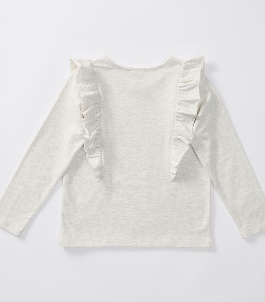 Frill Shoulder 2 Pack Long Sleeve Top