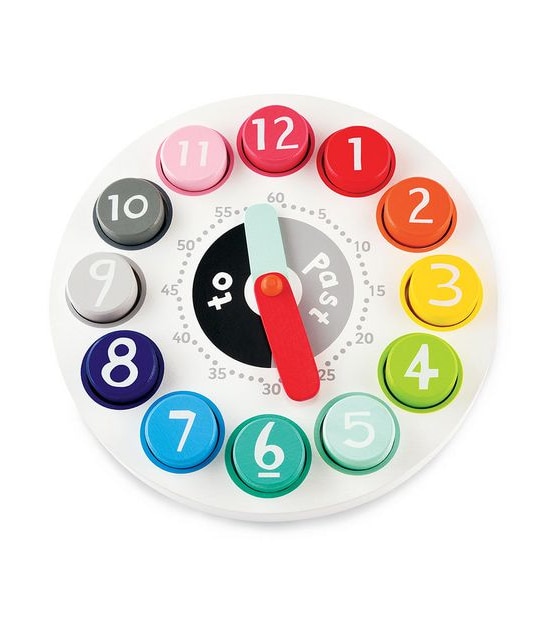 Early Learning Centre Wooden Teaching Clock