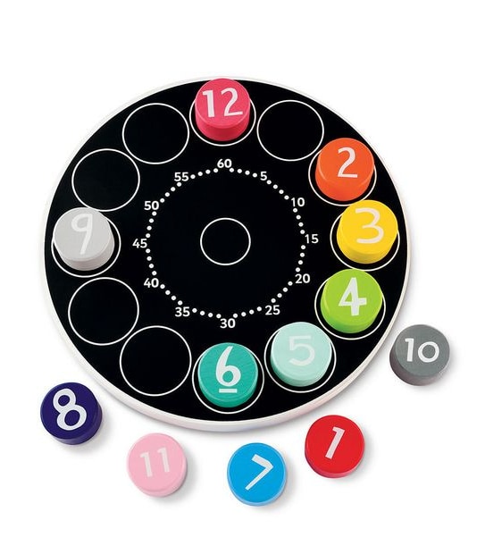 Early Learning Centre Wooden Teaching Clock