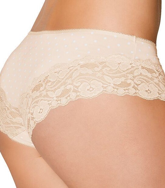 Micro Lace Cheeky Cut Bikini Briefs