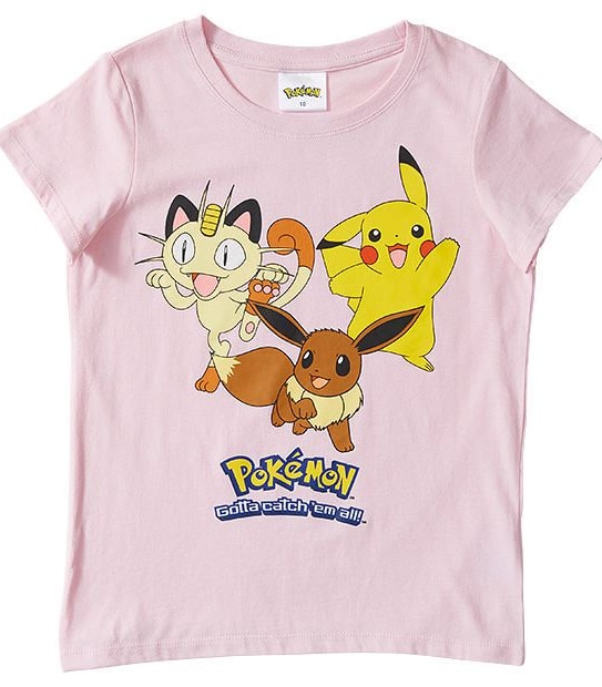 Pokemon Short Sleeve Trio T-Shirt