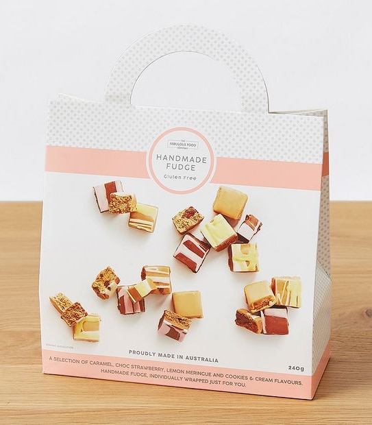 The Fabulous Food Company Hand Made Fudge Gluten Free Box - 240g