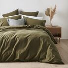 Arlo Stonewash Quilt Cover Set
