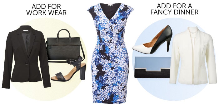 Add for work wear. Add for a fancy dinner. Add for work wear. Add for a fancy dinner.