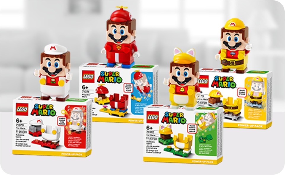 LEGO® Super Mario Builder Mario Power-Up Pack 71373 LEGO® Super Mario Builder Mario Power-Up Pack 71373