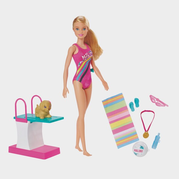 Barbie® Swim N Dive Doll Play Set $19 save $6. Shop now Barbie® Swim N Dive Doll Play Set $19 save $6. Shop now