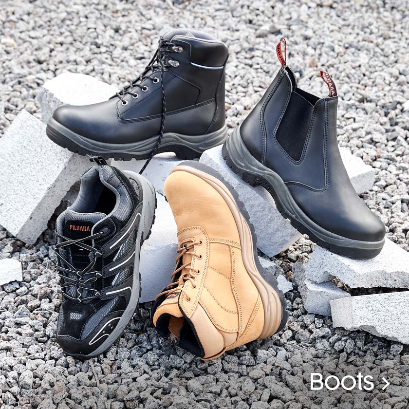 steel cap boots big w