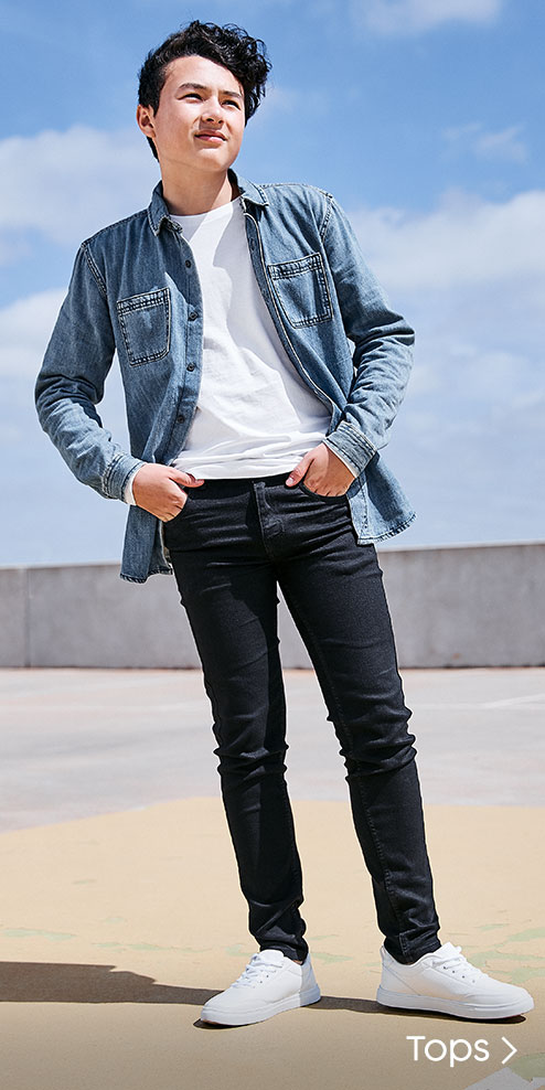 fit to boys//girls . Kids Jacket 3 to 16 in Denim Style Fashion Coat New/>Age