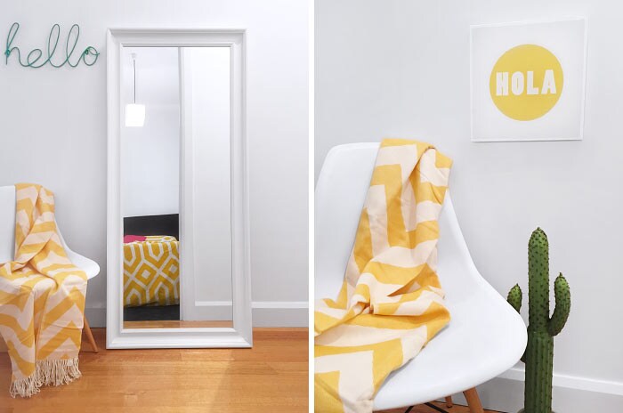 Bedroom as styled by Who Loves That. Bedroom as styled by Who Loves That.