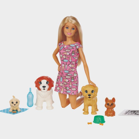 Barbie® Doggy Daycare™ Doll & Pets Playset $19 save $6. Shop now Barbie® Doggy Daycare™ Doll & Pets Playset $19 save $6. Shop now