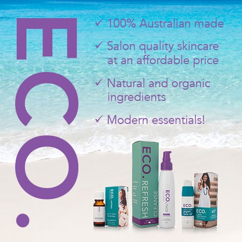 ECO. 100% Australian made. Salon quality skincare at an affordable price. Natural and organic ingredients. Modern essentials!
