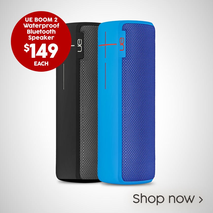 UE BOOM 2 Waterproof Bluetooth 360 degree Speaker $149 EACH. Shop now.