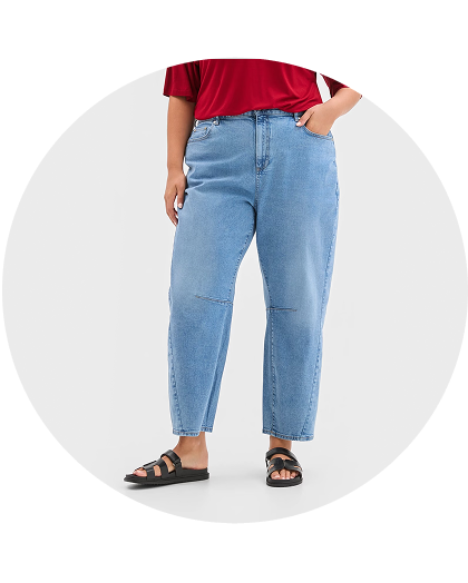 Curve jeans