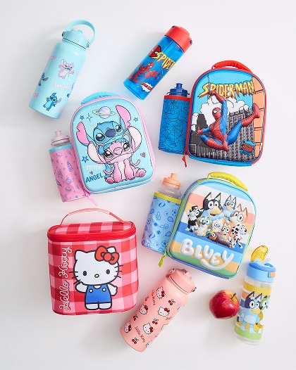 Lunch boxes and drink bottles
