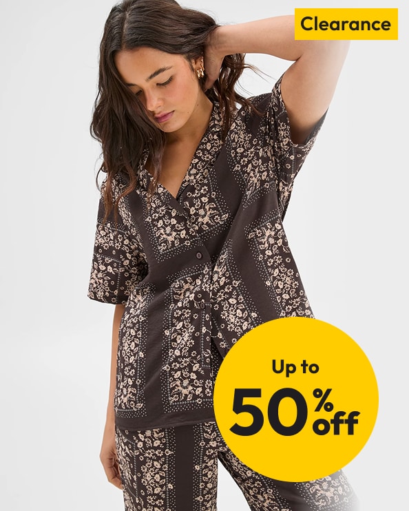 Up To 50% off Selected Women's Summer Clearance                                 