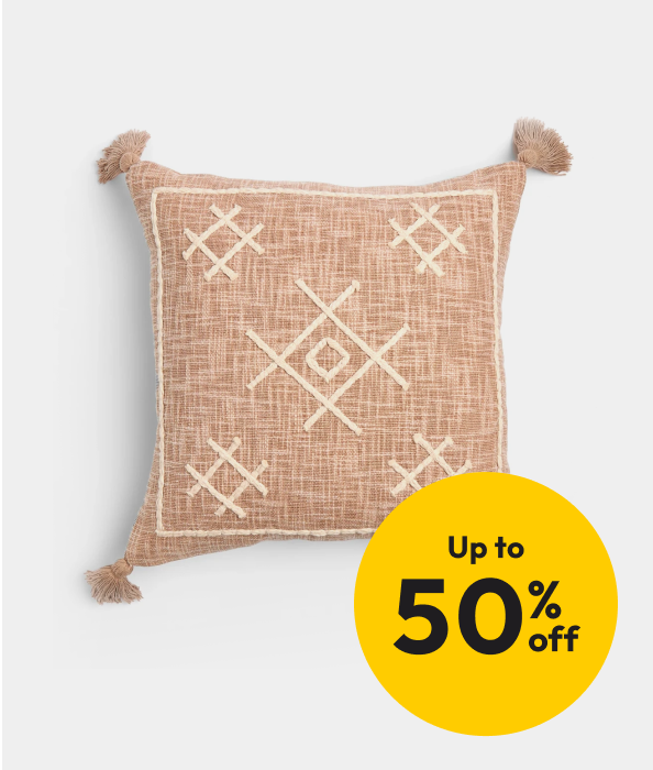Selected clearance cushions & throws Selected clearance cushions & throws